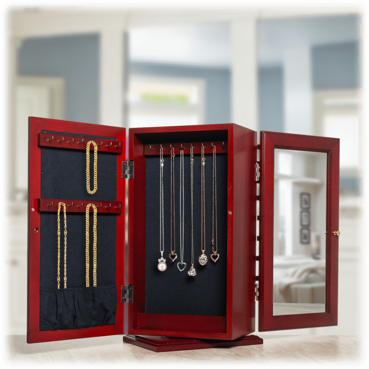 Lori Greiner Safekeeper Spinning Jewelry Organizer