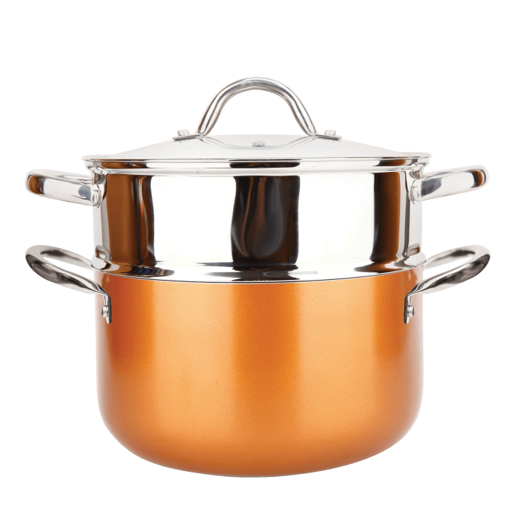 MorningSave Copper Luxury 10Piece Copper Cookware Set