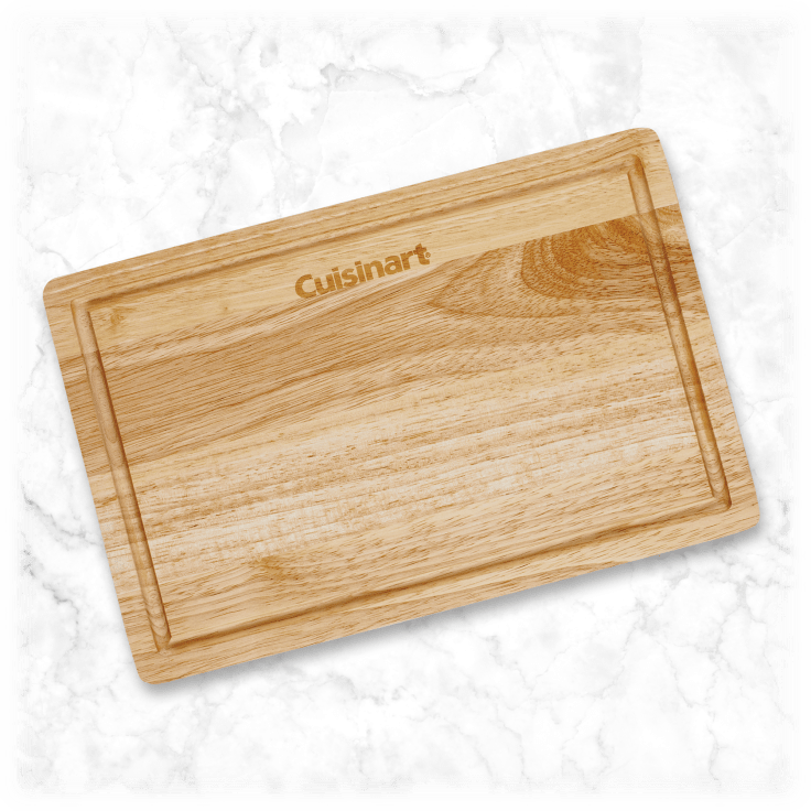 MorningSave Cuisinart Rubberwood Cutting Board