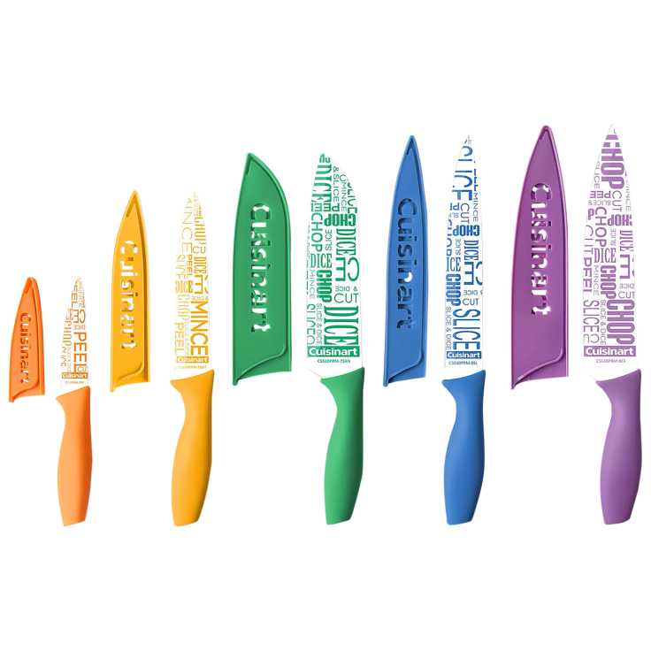 SideDeal: Cuisinart 5-Piece Knife Set with Matching Sheaths & Cutting Board