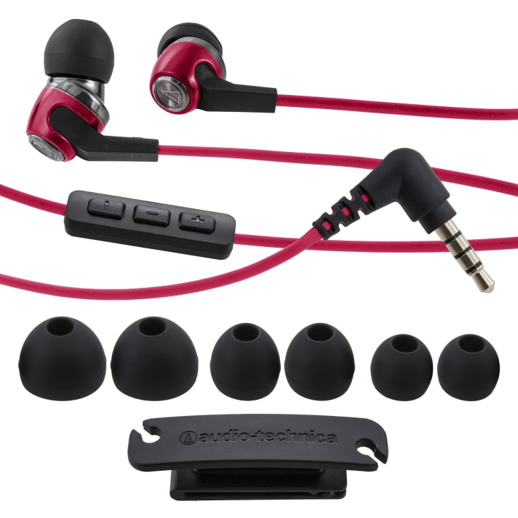 MorningSave Audio Technica Sonic Fuel InEar Headphones with Mic