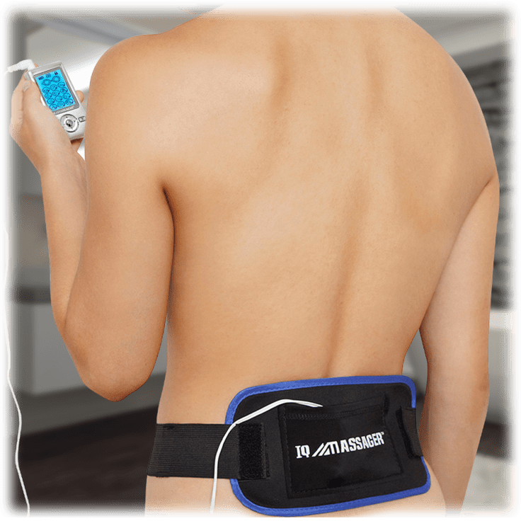 MorningSave IQ Technologies PRO V Combo TENS/EMS Unit with Extra Pads