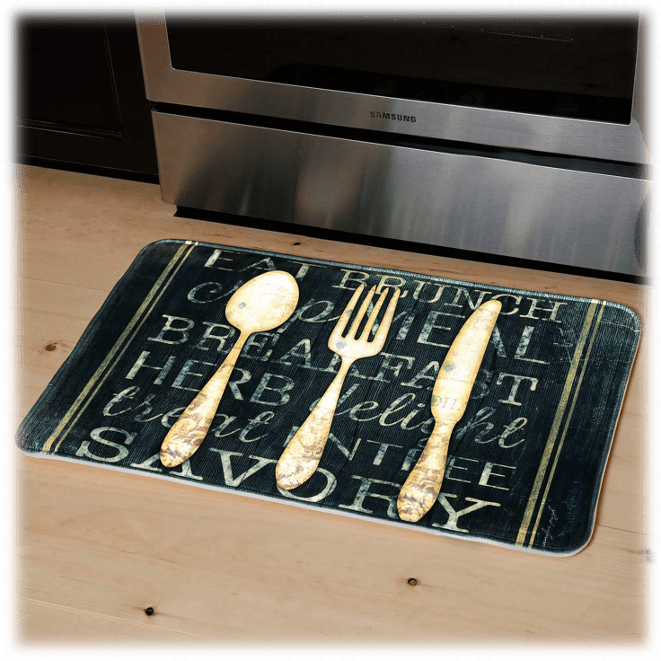 MorningSave 2Pack Chef Series AntiFatigue Kitchen Mats