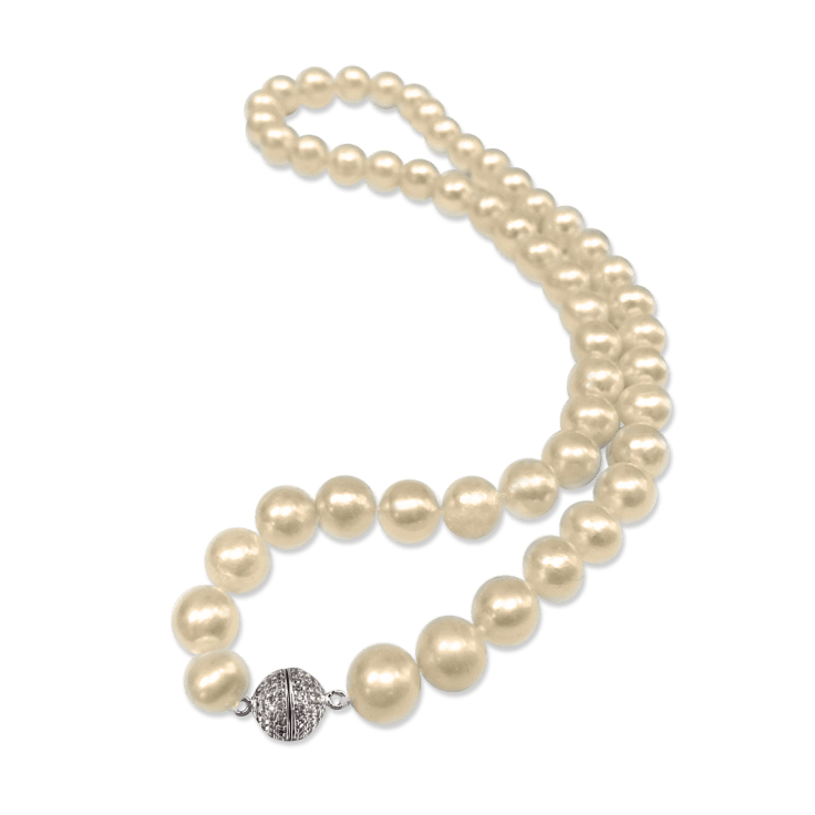 MorningSave: Pacific Pearls Maria Theresa Classic Pearl Necklace
