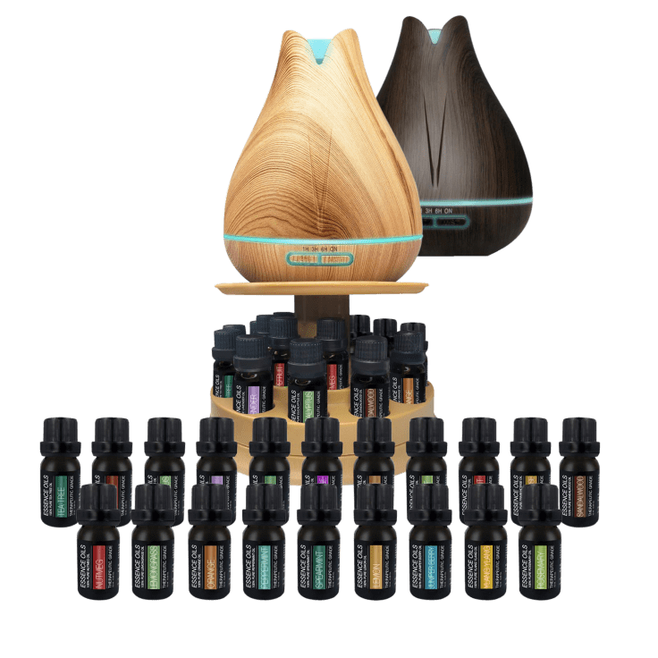 MorningSave Pure Daily Care Aroma Bundle with Stand & 20 Oils