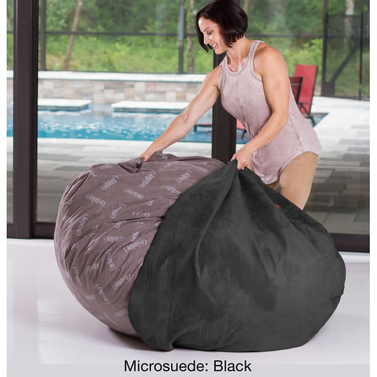 MorningSave CordaRoy's Convertible Bean Bag Chair & Full Size Bed