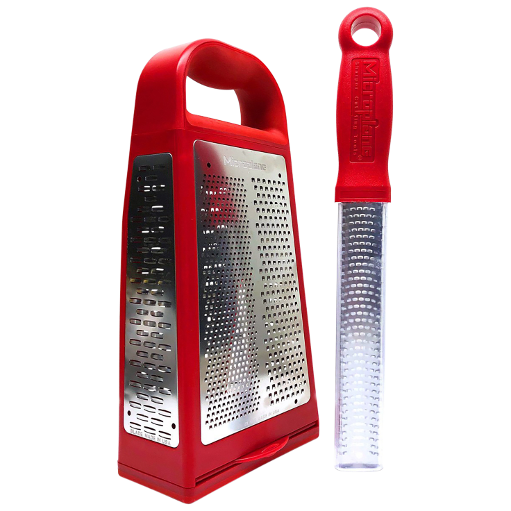 Elite Five Blade Box Grater with Measuring Cup