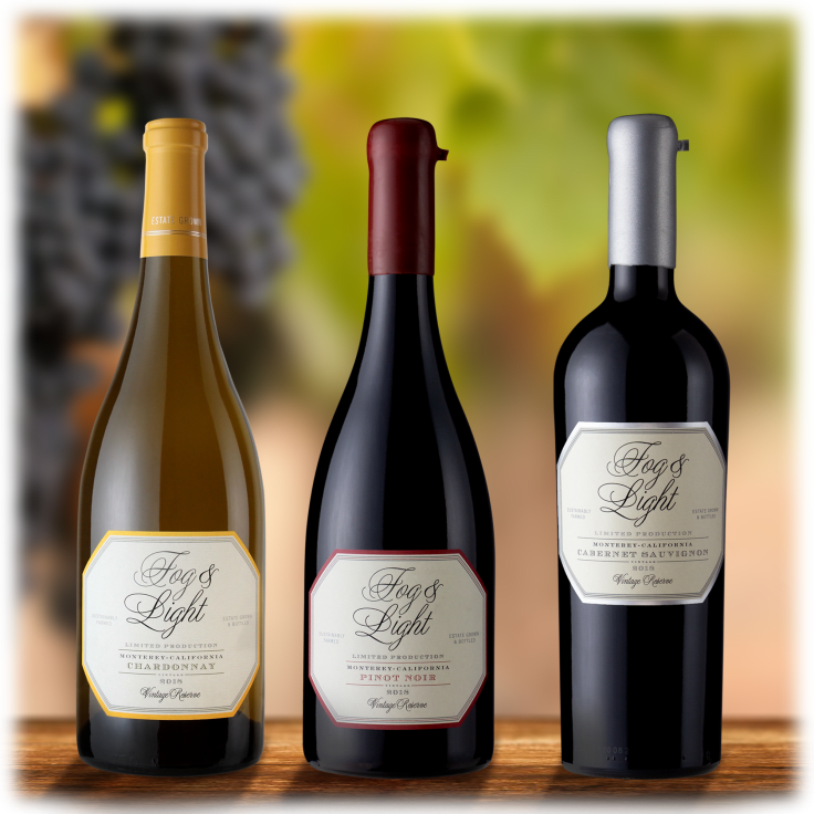 SideDeal 4Pack 2018 Fog & Light Wine (Monterey, CA)