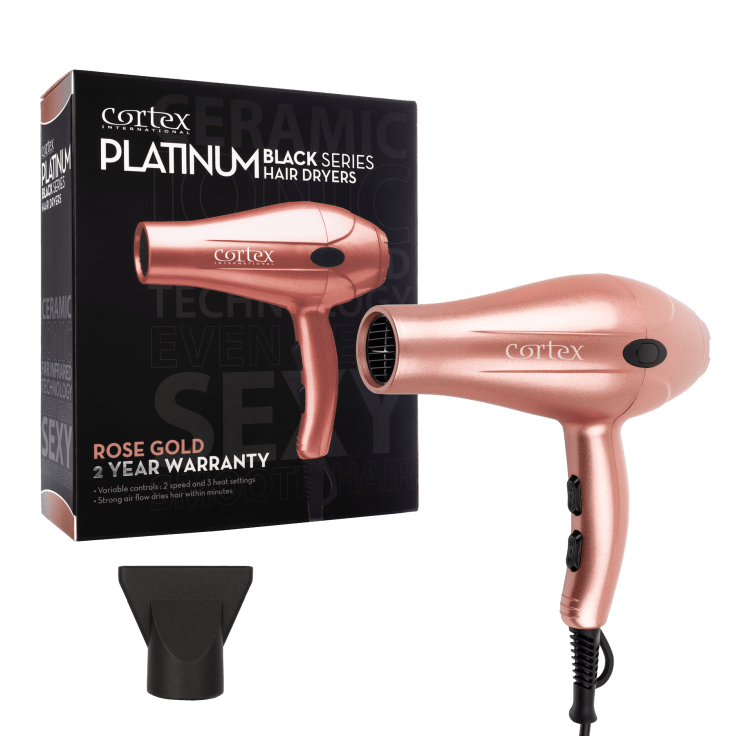 Cortex platinum black series hair dryer outlet
