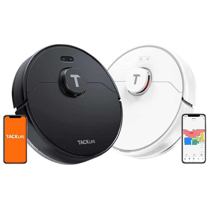 Tacklife S10 Pro Robotic Vacuum Cleaner with Mop, WiFi, and Lidar Navigation