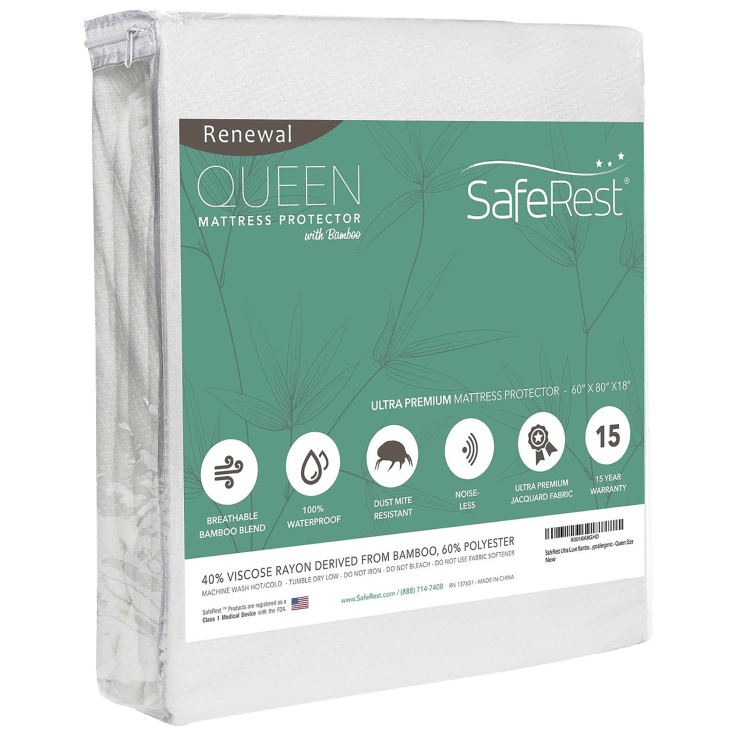 MorningSave SafeRest Renewal Viscose Rayon from Bamboo Mattress