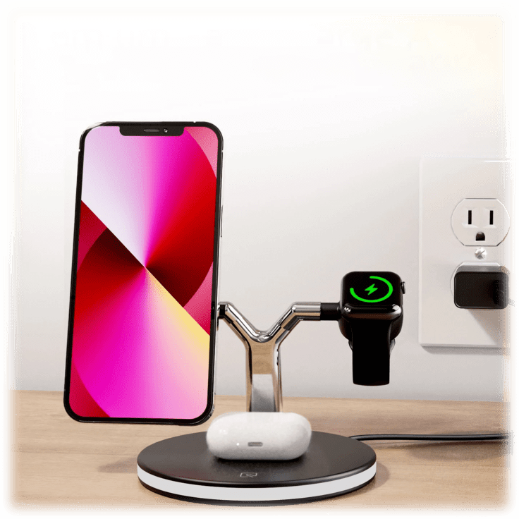 MorningSave HyperGear MaxCharge 3in1 Wireless Charging Stand