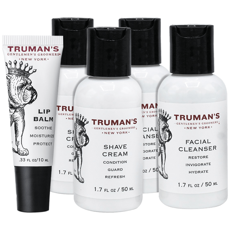 5-Piece Truman's Gentlemen's Groomers Travel Set