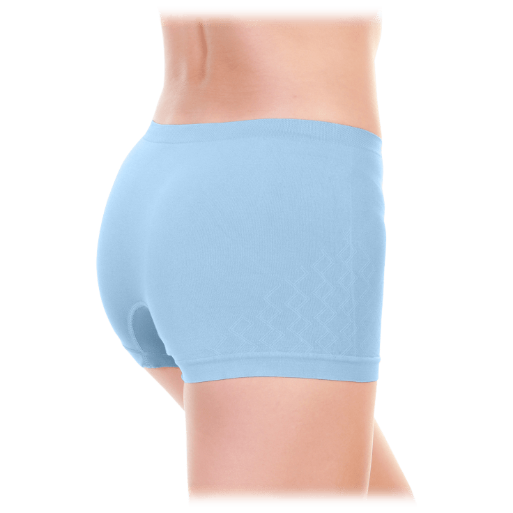 MorningSave 6Pack Angelina Seamless Microfiber Boyshort Panties with