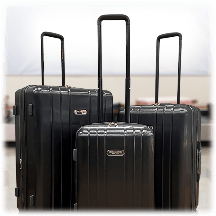 MorningSave: 3-Piece: Isaac Mizrahi Conway Hardside Spinner Luggage Set
