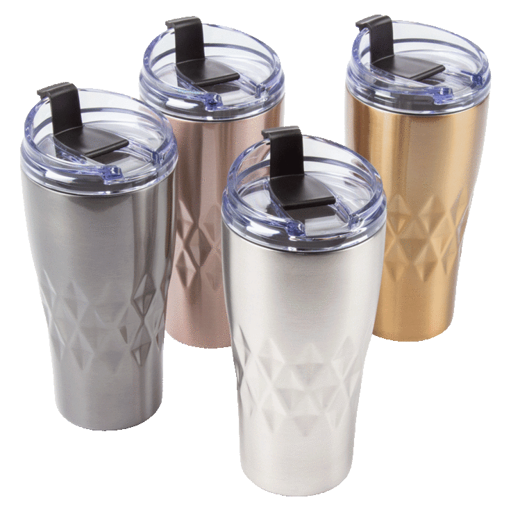 Primula Peak Set of 4 Insulated Tumblers with Gift Bags 