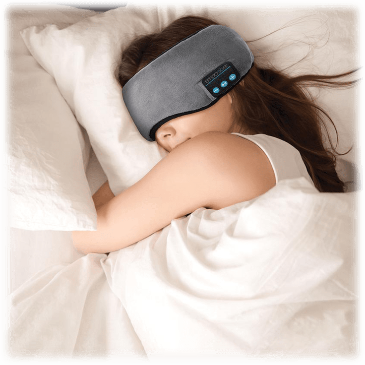 produktion Hurtig Glimte MorningSave: Empower Sleep Mask with Built in Bluetooth Speakers