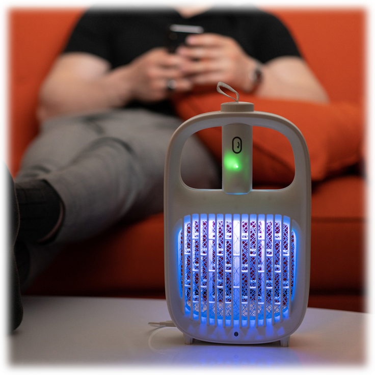 MorningSave 2Pack Bug Zapper Wands with Charging Base