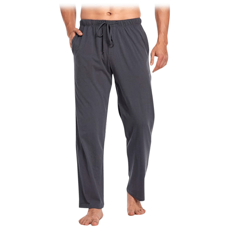 MorningSave 4Pack Men's Pajama Lounge Pants with Pockets