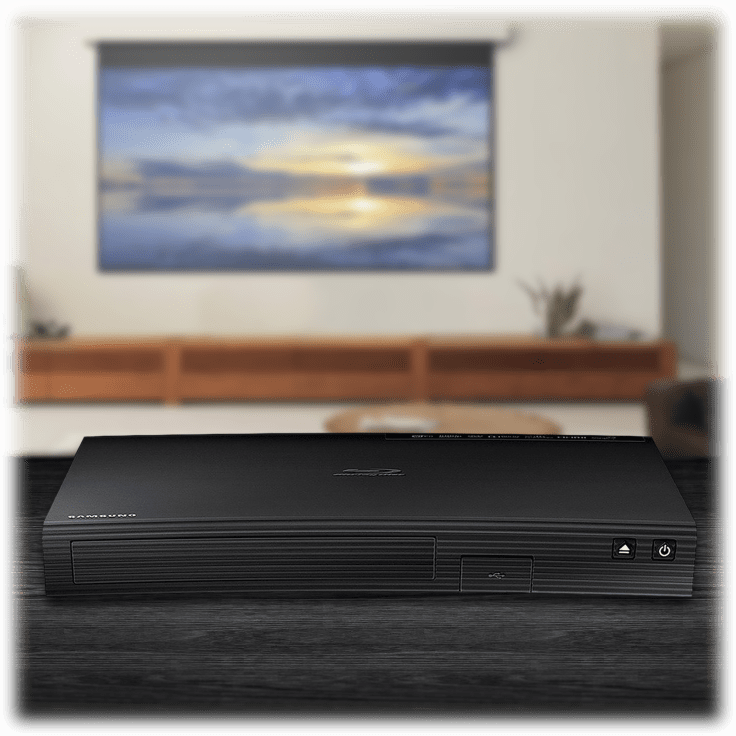 MorningSave Samsung Streaming BluRay Player with WiFi (Refurbished)