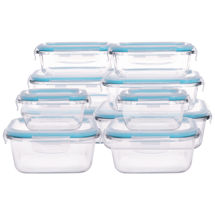 20-Piece Genicook Glass Food Storage Set