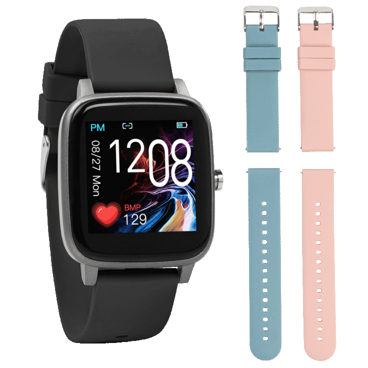 MorningSave Empower Fit Pro Smartwatch with Interchangeable Bands