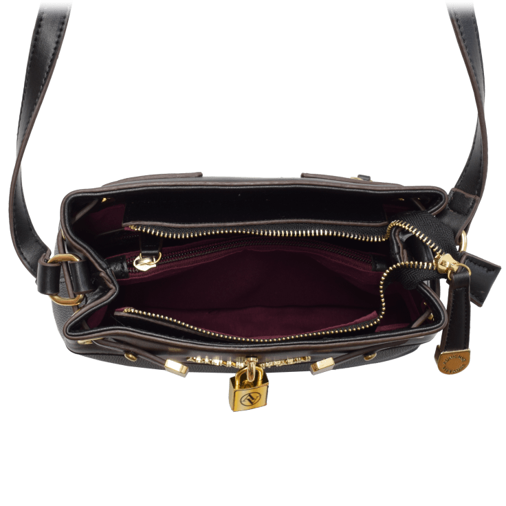 MorningSave: Adrienne Vittadini Belted Front Face Crossbody