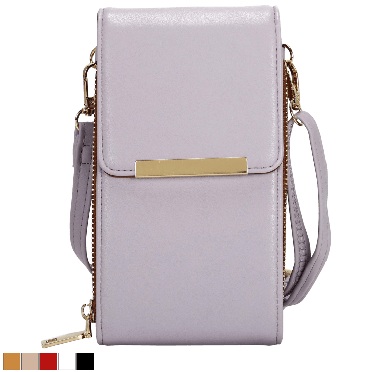 LA TERRE Small Crossbody Bag, Dome Shoulder Bag with Zipper Pocket  Adjustable Strap: Handbags