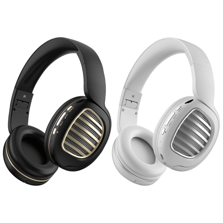 SideDeal Aduro KeyNote Foldable Wireless Bluetooth Headphones