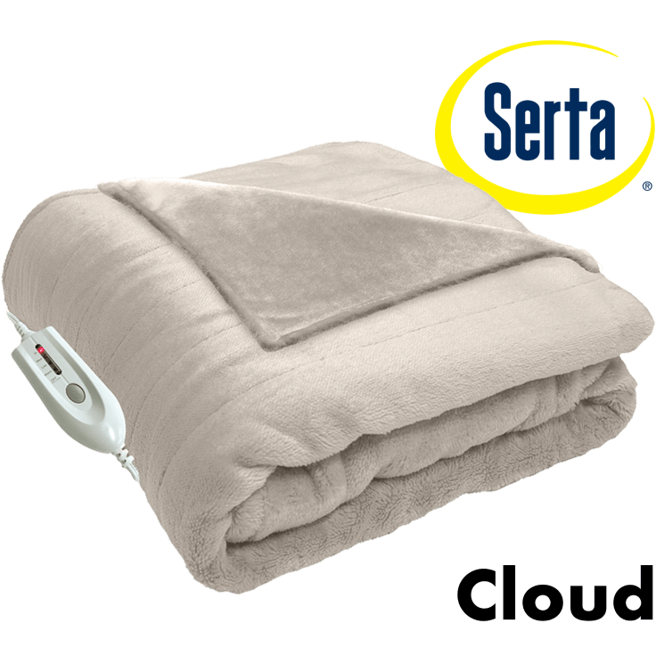 serta heated throw blanket