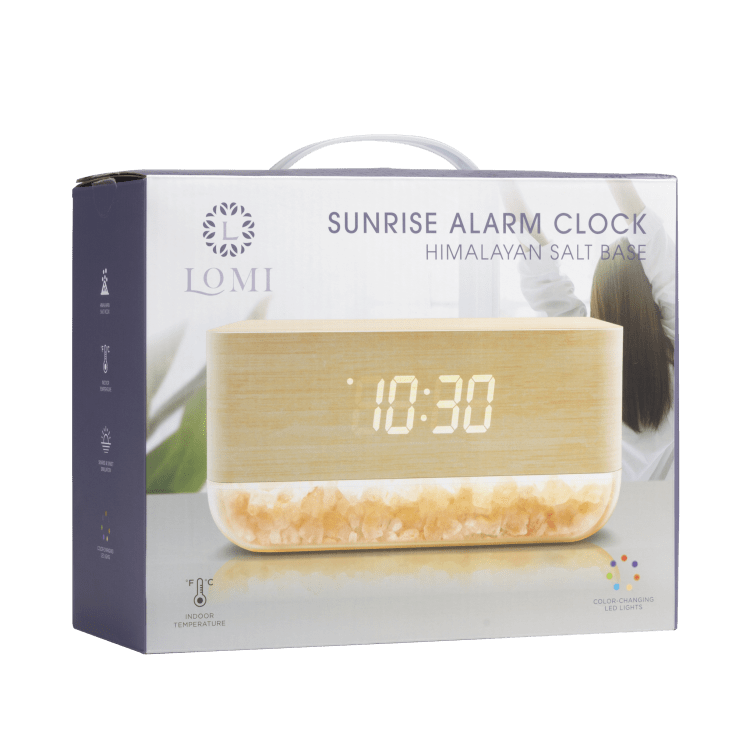 lomi himalayan salt sunrise alarm clock instructions