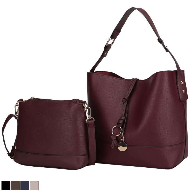 MKF Collection Women's Kennedy Vegan Leather Shoulder Handbag