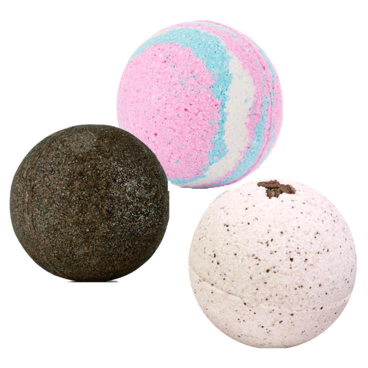 MorningSave 3Pack Pearl Bath Bombs with Hidden Rings