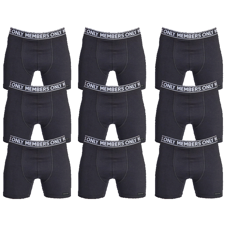 SideDeal: 9-Pack: Members Only Premium Boxer Briefs