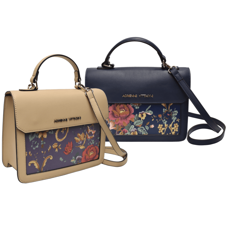 Adrienne vittadini sales floral purse
