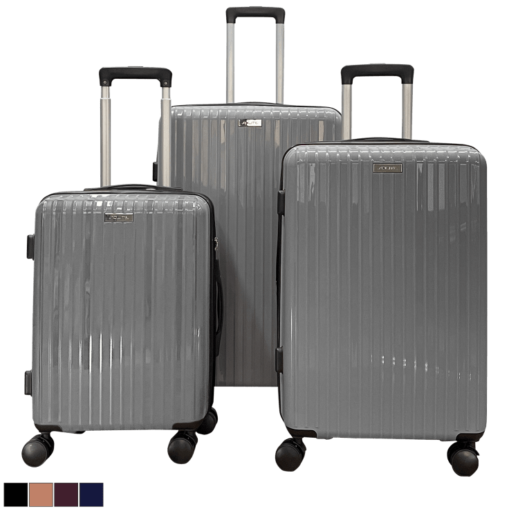 3-Piece Solite Surrey Collection Hardside Luggage Set