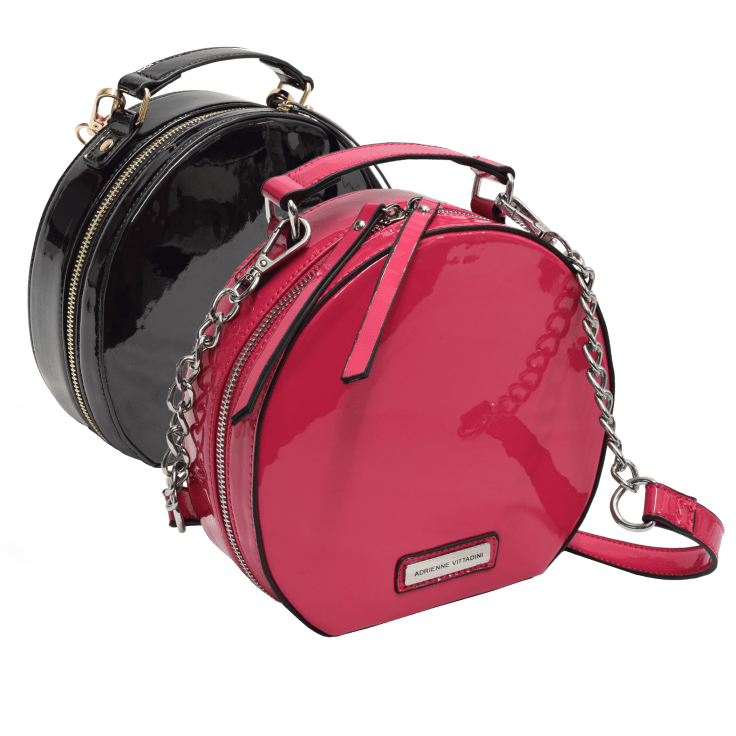 MorningSave Adrienne Vittadini Patent Collection Round Clam Case