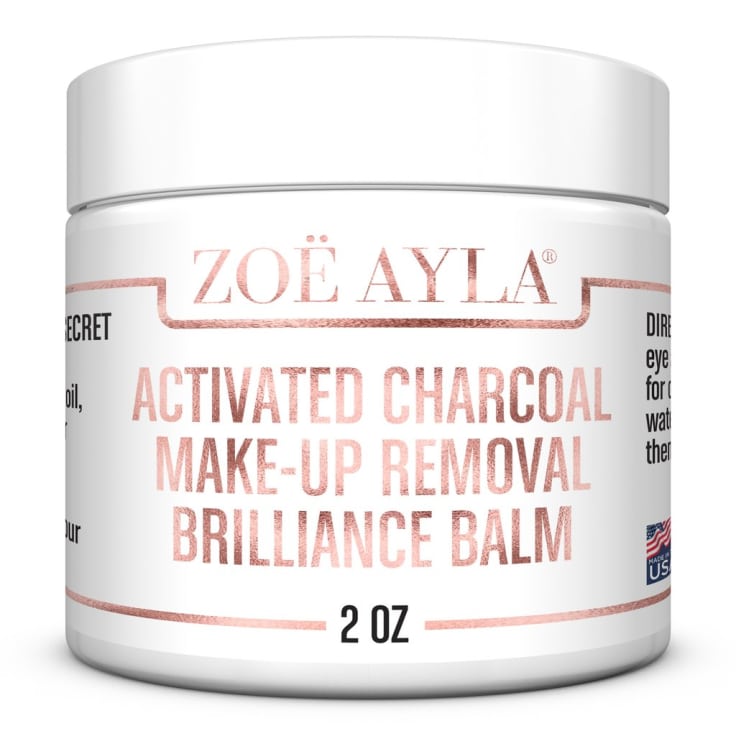 MorningSave Zoë Ayla 2oz Activated Charcoal Makeup Removal Brilliance Balm