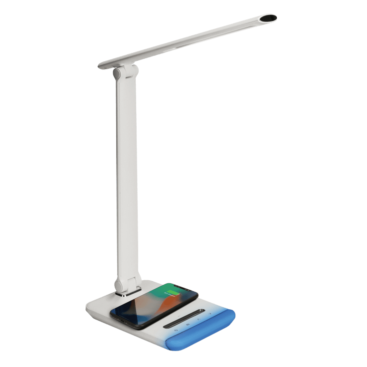 SideDeal iHome Color LED Swivel Lamp with Wireless Charger