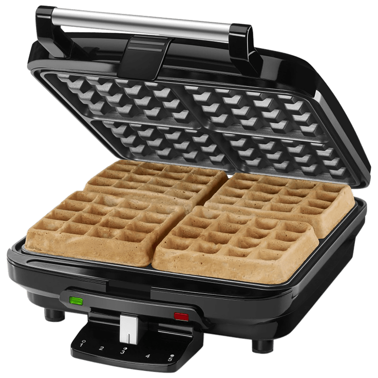 4 section waffle maker