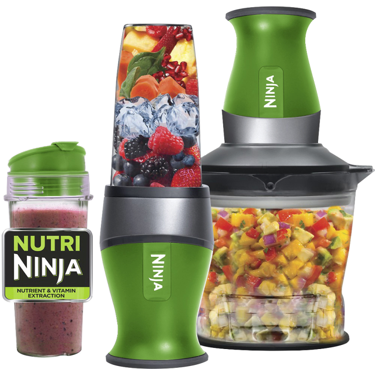 Nutri Ninja Flip 2-in-1 700W 40 oz. Processor and Blender 