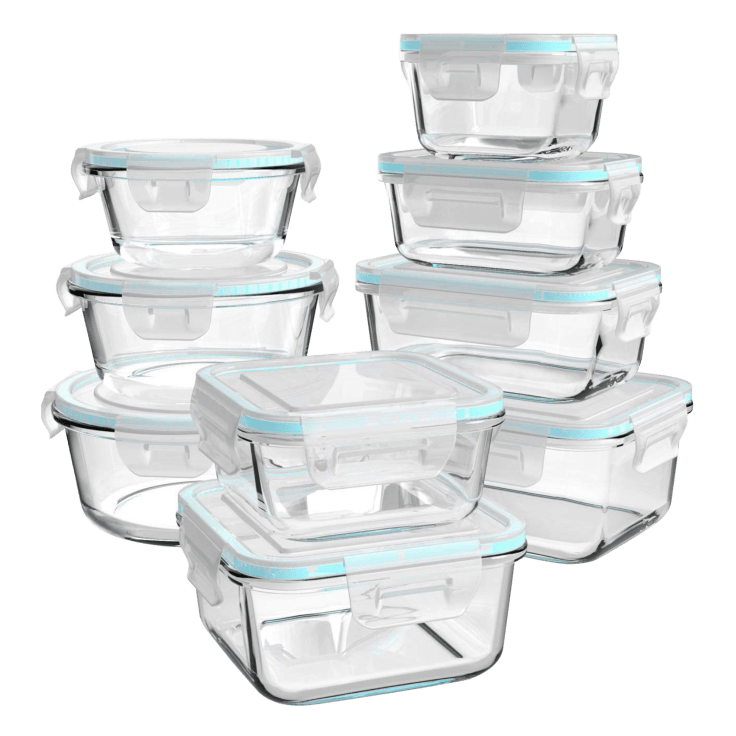 SideDeal: Ailtech 18 Piece Borosilicate Glass Food Storage with