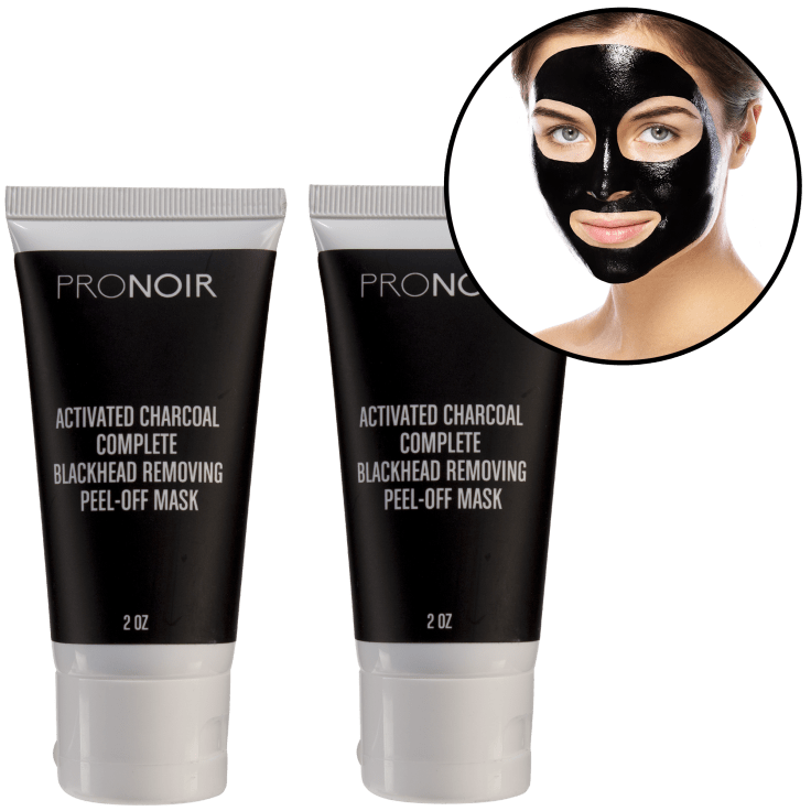 2Pack Pronoir Activated Charcoal Peel Off Mask