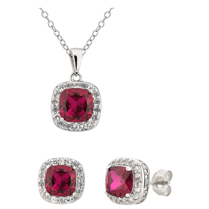 MorningSave: Diamond Muse Gemstone Jewelry Set