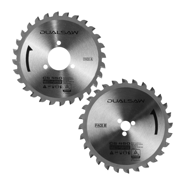 MorningSave DualSaw CS450 Dual Blade Power Saw