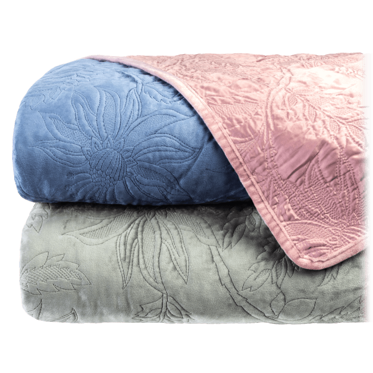 MorningSave Wynnehome Velvet Coverlet