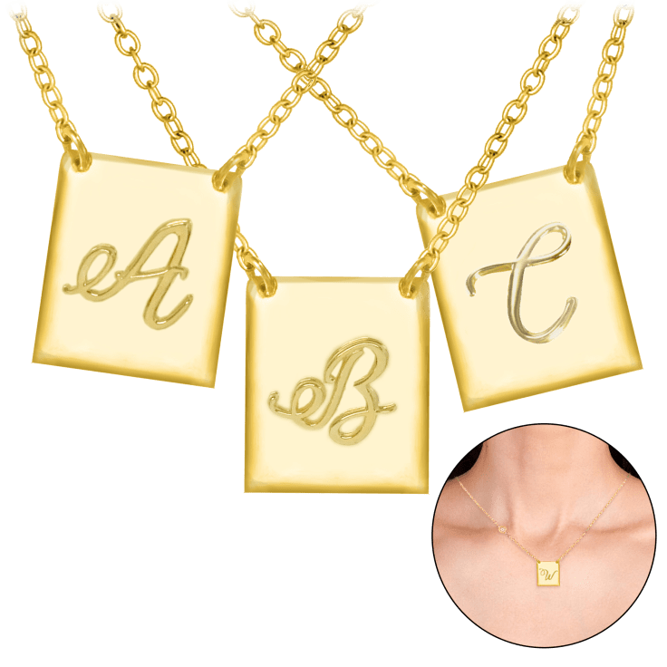 Savvy cie discount initial necklace