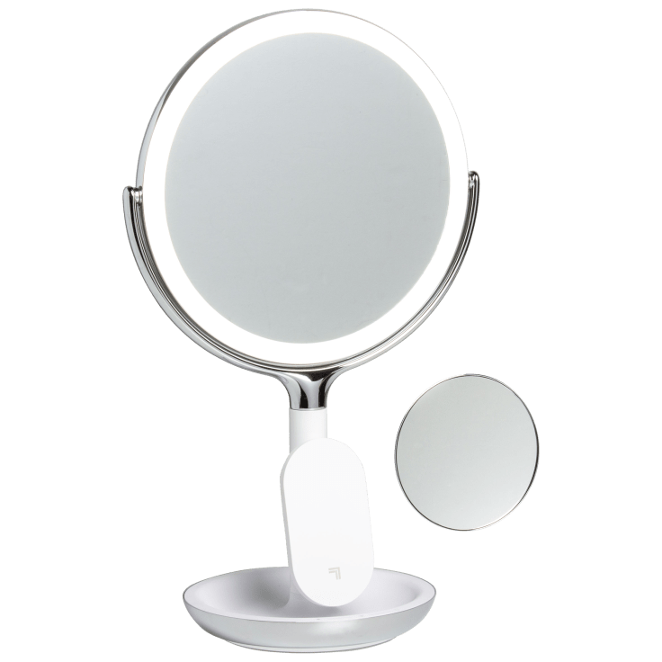 SideDeal Sharper Image SpaStudio 8 LED Vanity Mirror With Wireless Vhz82l4lh06c94cpaxji