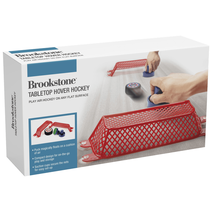 MorningSave Brookstone Table Top Air Hockey