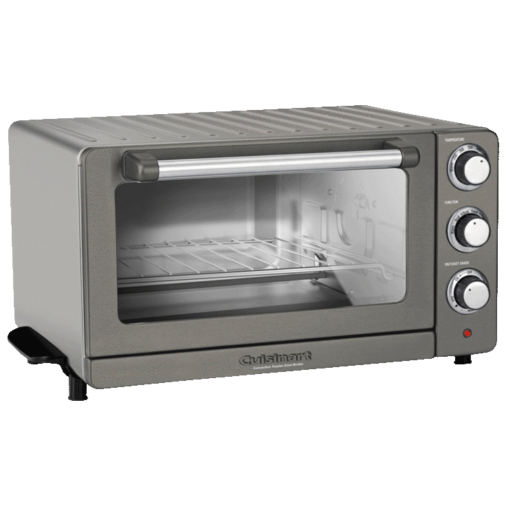 Cuisinart black stainless toaster discount